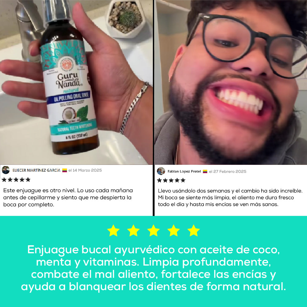 BLANQUEADOR DENTAL DETOX - GURUNANDA